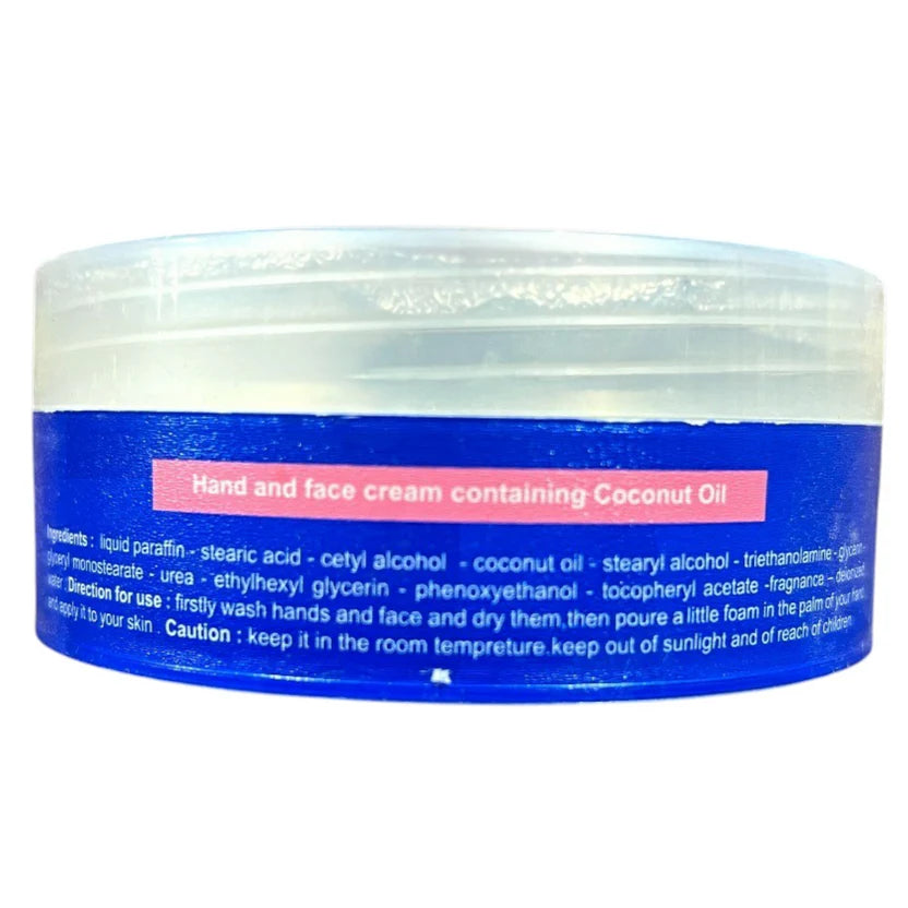 Soapex Nourishing & Moisturizing Coconut Oil Hand and Face Cream – Fast Absorbing Hydration for Fresh, Healthy Skin